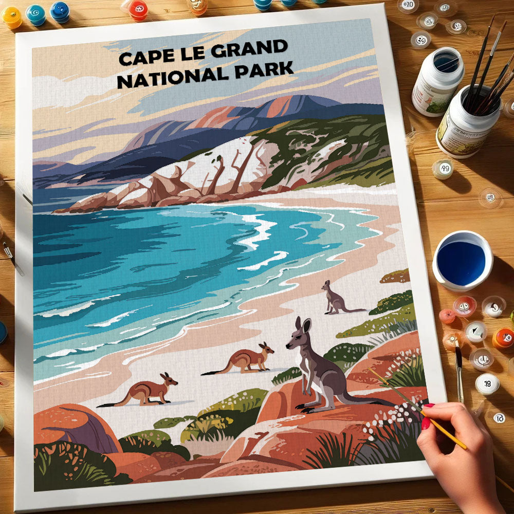 Cape Le Grand AU National Park | Paint by Numbers Kit