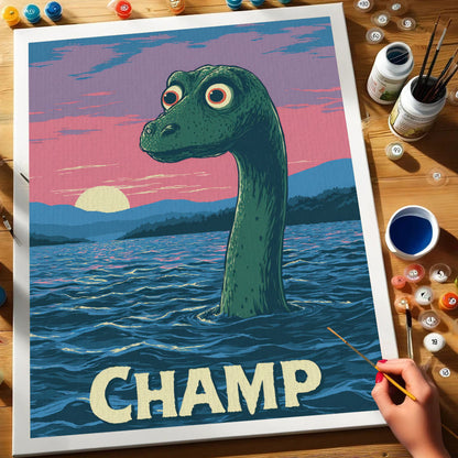 Champ - American Legends | Paint by Numbers Kit