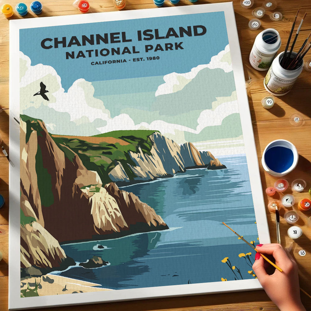 Channel Islands National Park Heritage Edition | Paint by Numbers Kit