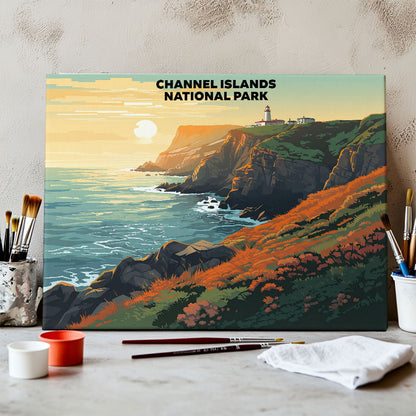 Channel Islands National Park - Landscape | Paint by Numbers Kit