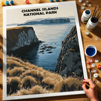 Channel Islands National Park Winter | Paint by Numbers Kit