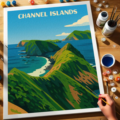 Channel Islands National Park Beginner | Paint by Numbers Kit