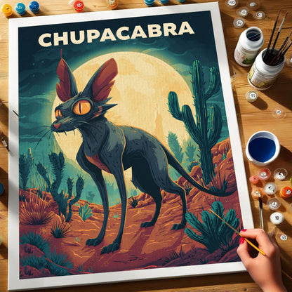 Chupacabra - American Legends | Paint by Numbers Kit
