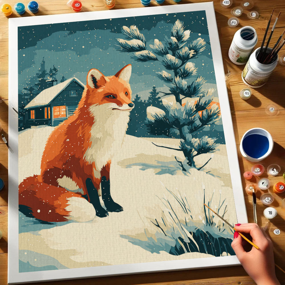 Clever Fox | Paint by Numbers Kit