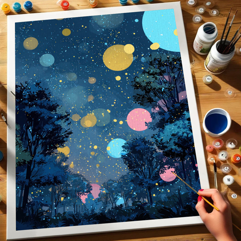 Cosmic Bubbles | Paint by Numbers Kit