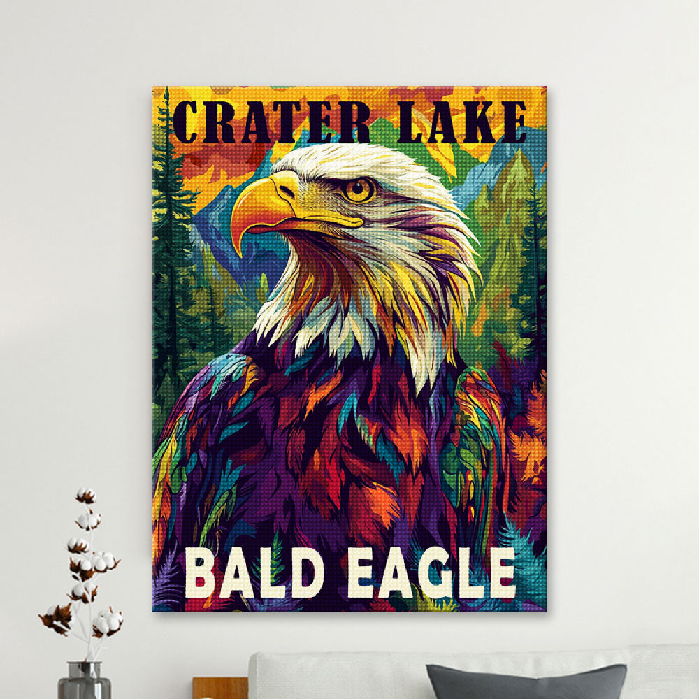 Crater Lake National Park Animal Diamond Painting