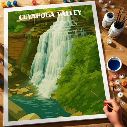 Cuyahoga Valley National Park Beginner | Paint by Numbers Kit