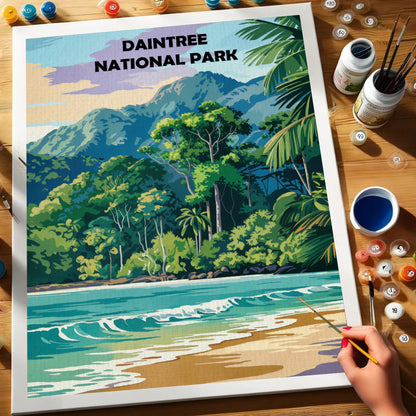Daintree AU National Park | Paint by Numbers Kit