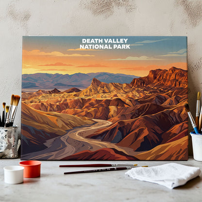 Death Valley National Park - Landscape | Paint by Numbers Kit