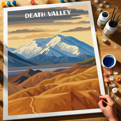 Death Valley National Park Beginner | Paint by Numbers Kit