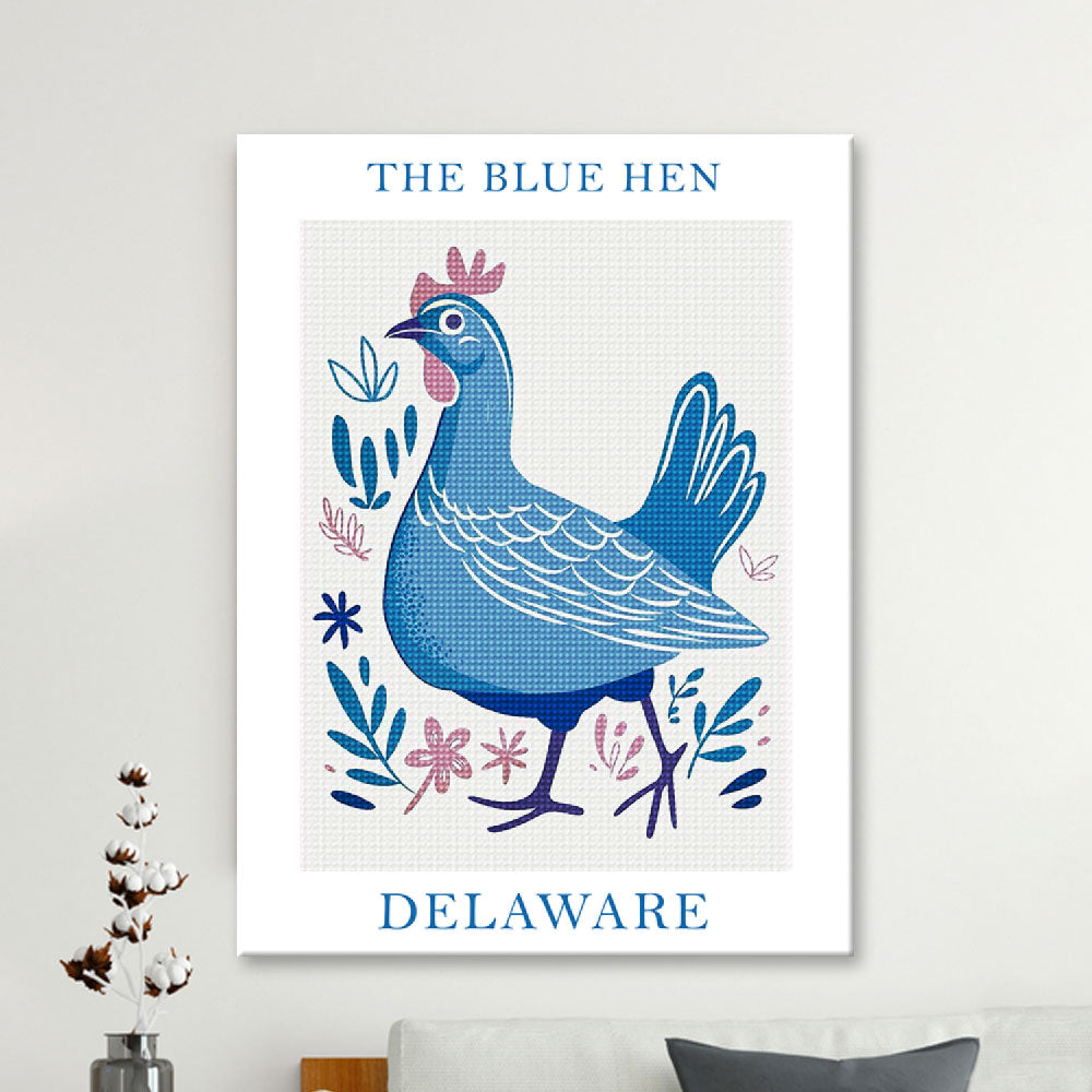 Delaware State Bird Diamond Painting