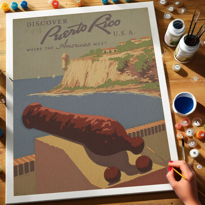 Discover Puerto Rico 1 - US Poster