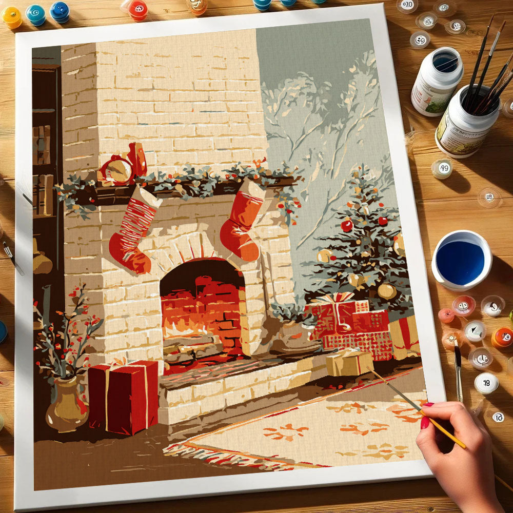 Fireside Cheer | Paint by Numbers Kit