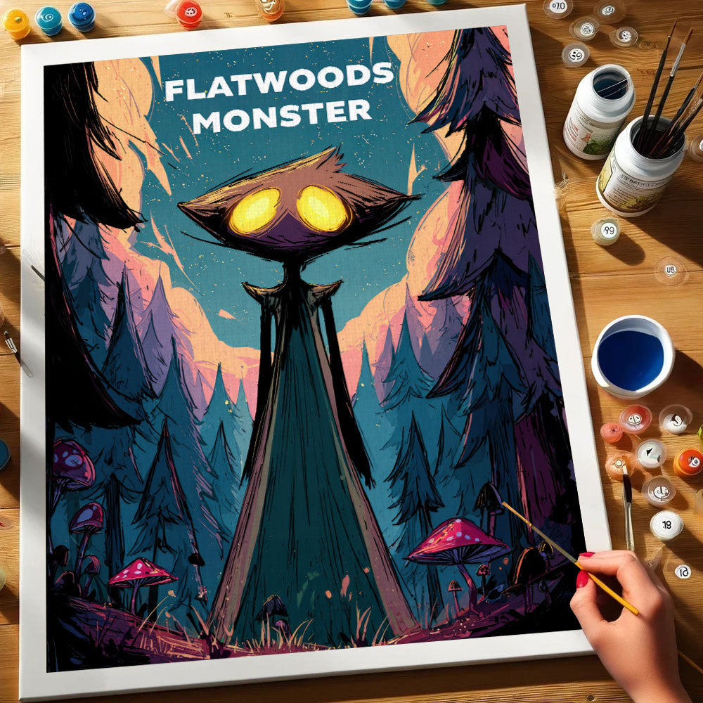 Flatwoods Jungle - American Legends | Paint by Numbers Kit