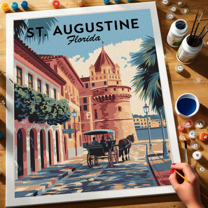 Florida - St. Augustine | Paint by Numbers Kit