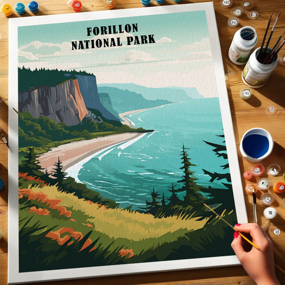 Forillon National Park | Paint by Numbers Kit