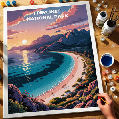Freycinet AU National Park | Paint by Numbers Kit