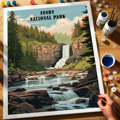 Fundy National Park | Paint by Numbers Kit