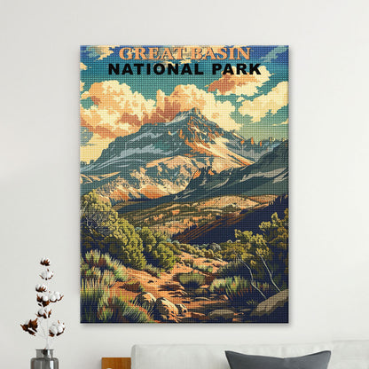 Great Basin National Park Diamond Painting (Vintage Edition)
