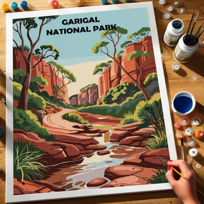 Garigal AU National Park | Paint by Numbers Kit