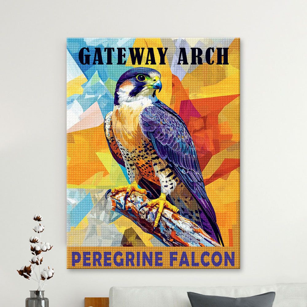 Gateway Arch National Park Animal Diamond Painting