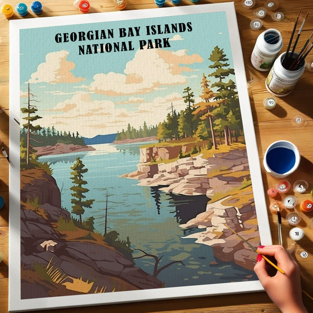 Georgian Bay Islands National Park | Paint by Numbers Kit