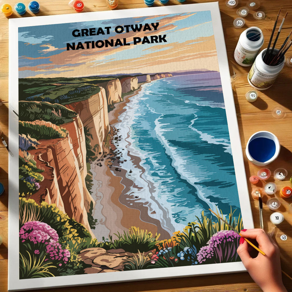 Great Otway AU National Park | Paint by Numbers Kit