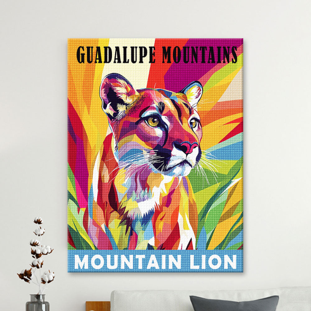 Guadalupe Mountains National Park Animal Diamond Painting