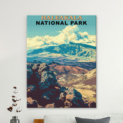 Haleakala National Park Diamond Painting (Vintage Edition)