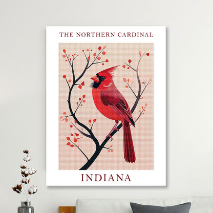 Indiana State Bird Diamond Painting