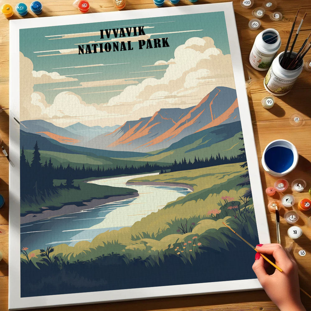 Ivvavik National Park | Paint by Numbers Kit