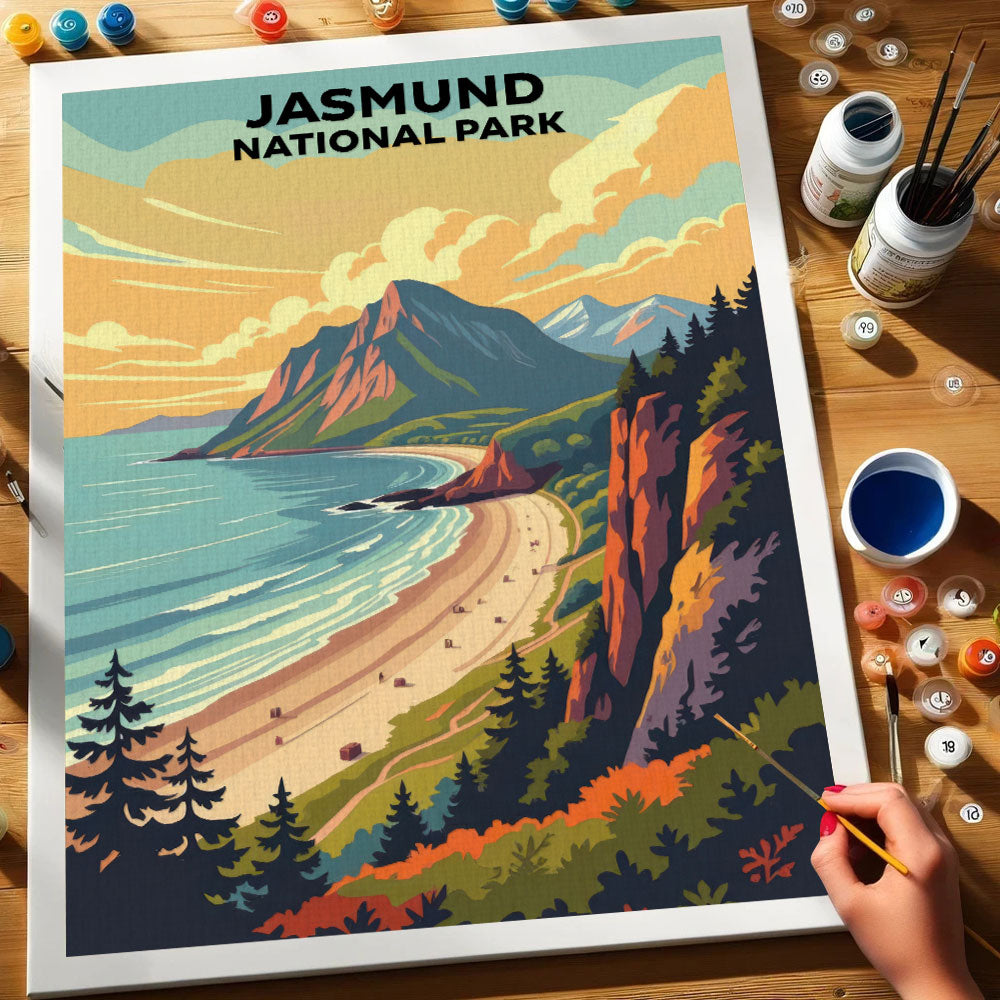 Jasmund - German National Park | Paint by Numbers Kit