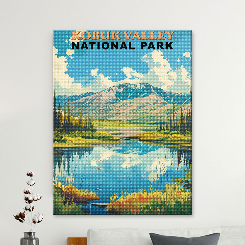 Kobuk Valley National Park Diamond Painting (Vintage Edition)