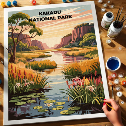 Kakadu AU National Park | Paint by Numbers Kit