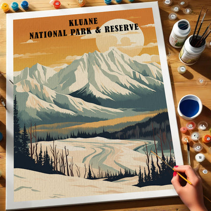 Kluane National Park & Reserve | Paint by Numbers Kit