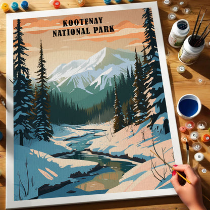 Kootenay National Park | Paint by Numbers Kit