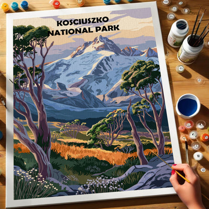 Kosciuszko AU National Park | Paint by Numbers Kit
