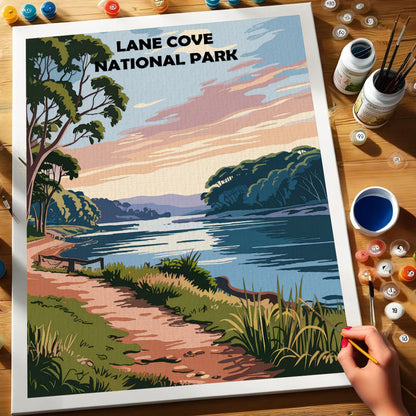Lane Cove AU National Park | Paint by Numbers Kit