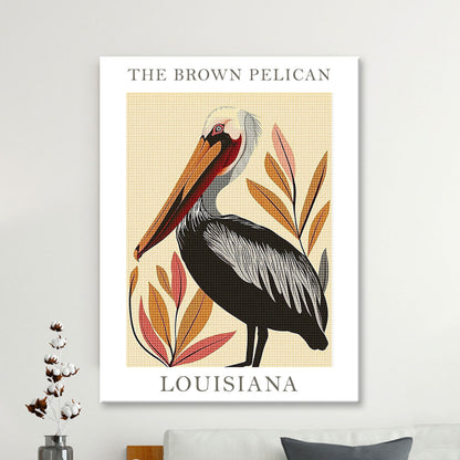 Louisiana State Bird Diamond Painting