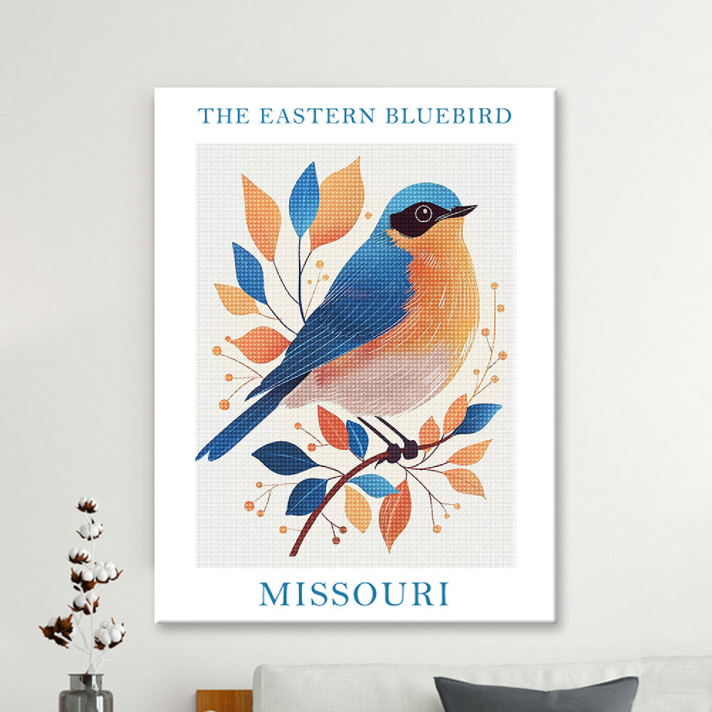 Missouri State Bird Diamond Painting