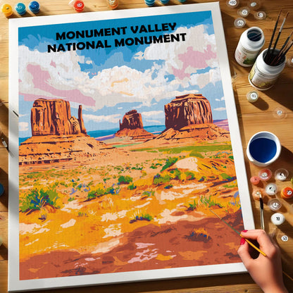 Monument Valley National Monument | Paint by Numbers Kit