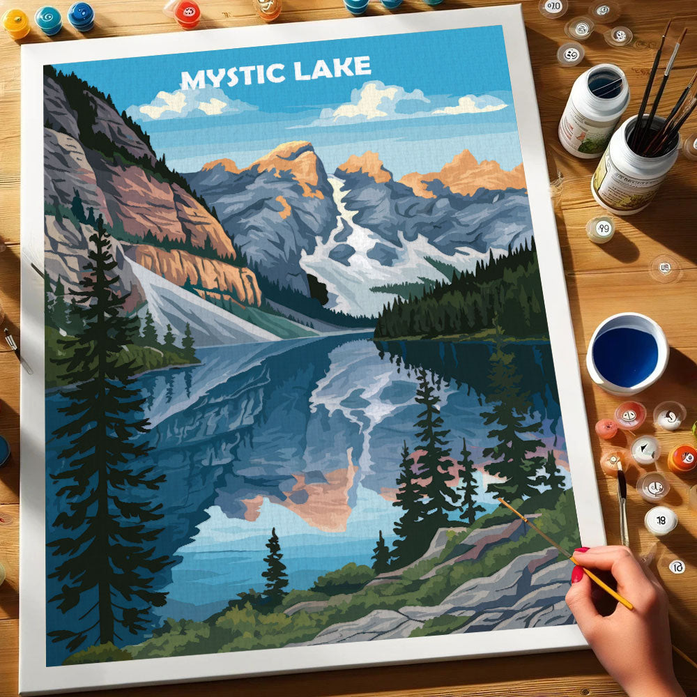 Mystic Lake | Paint by Numbers Kit