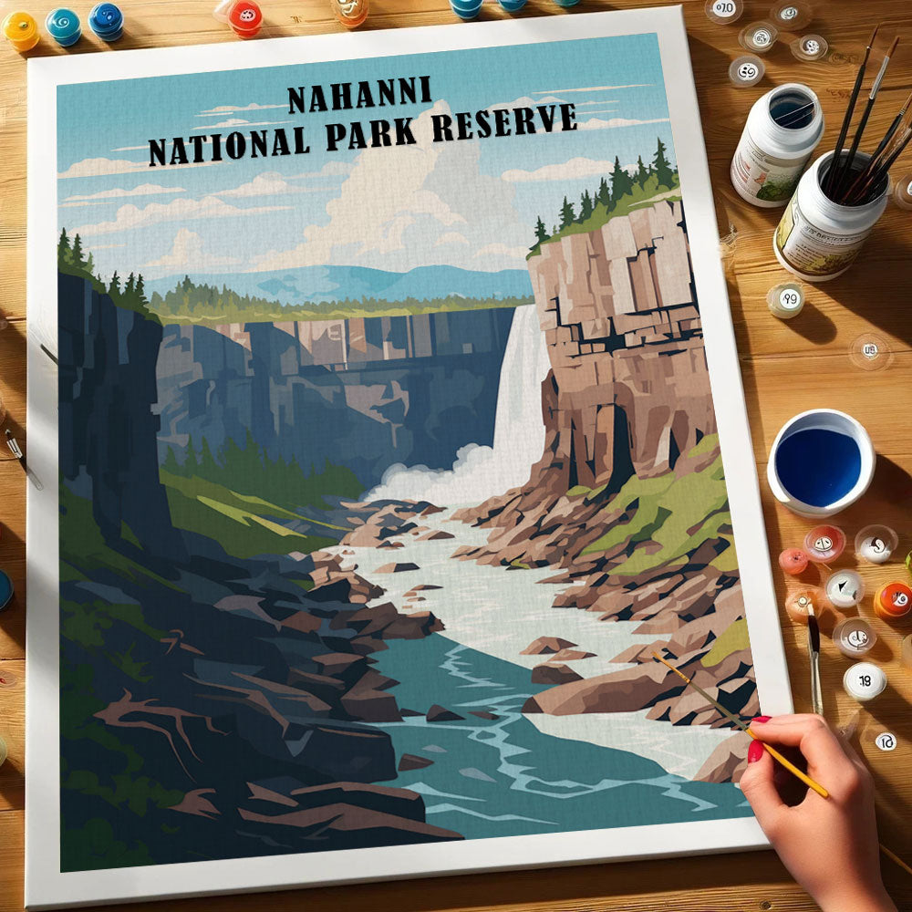 Nahanni National Park Reserve | Paint by Numbers Kit