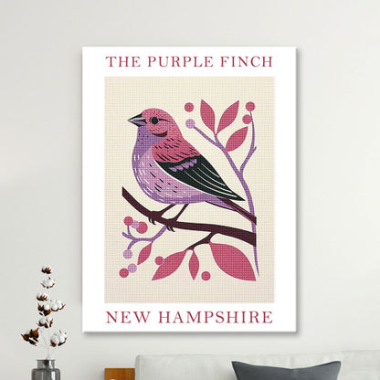 New Hampshire State Bird Diamond Painting