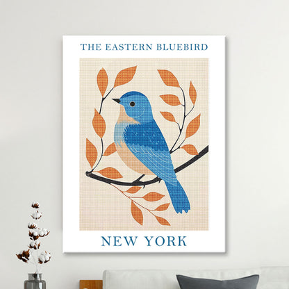 New York State Bird Diamond Painting