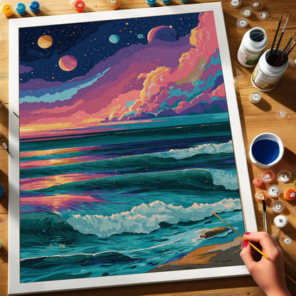 Ocean Sunset | Paint by Numbers Kit