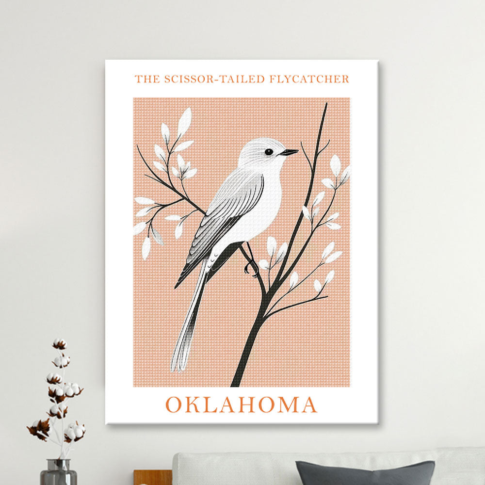 Oklahoma State Bird Diamond Painting