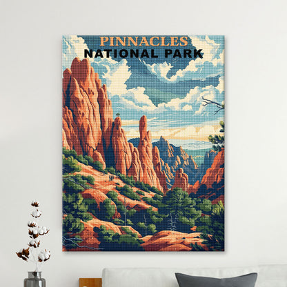 Pinnacles National Park Diamond Painting (Vintage Edition)