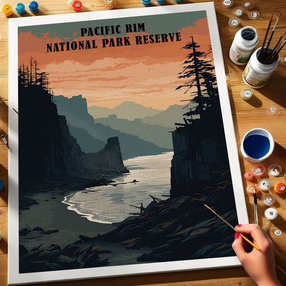 Pacific Rim National Park Reserve | Paint by Numbers Kit