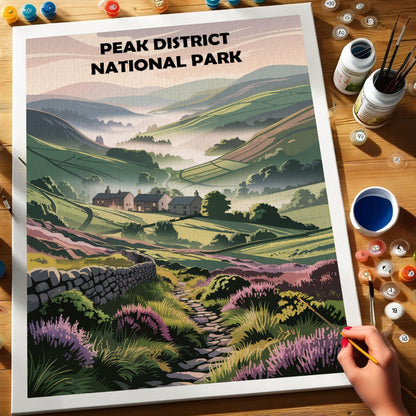 Peak District UK National Park | Paint by Numbers Kit